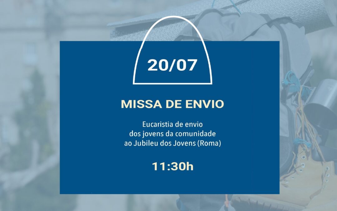 Jubileu dos Jovens | Missa de envio, Domingo, 11h30